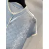 Dior Monogram Knit Short Sleeve Crew Neck Blouse #A63664