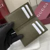 Gucci 739478 Green Leather Wallet, Top Quality, 7.5x12cm #A61852 Gucci 739478 Green Leather Wallet, Top Quality, 7.5x12cm #A61852