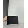 Fendi Pouch Sleek Black Leather Minimalist Logo Redefining Timeless Elegance size:30×20cm #A54204 Fendi Pouch Sleek Black Leather Minimalist Logo Redefining Timeless Elegance size:30×20cm #A54204