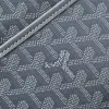 Goyard Canvas Clutch with Leather Trim #A45656 Goyard Canvas Clutch with Leather Trim #A45656