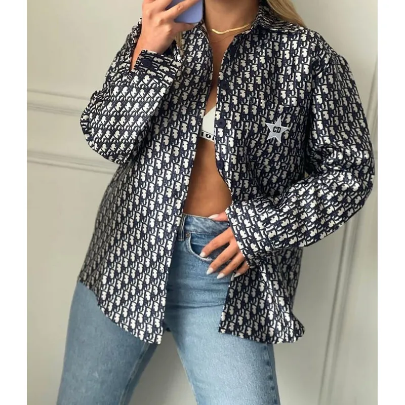 D-ior Long Sleeve Shirts for Women sale #A38840
