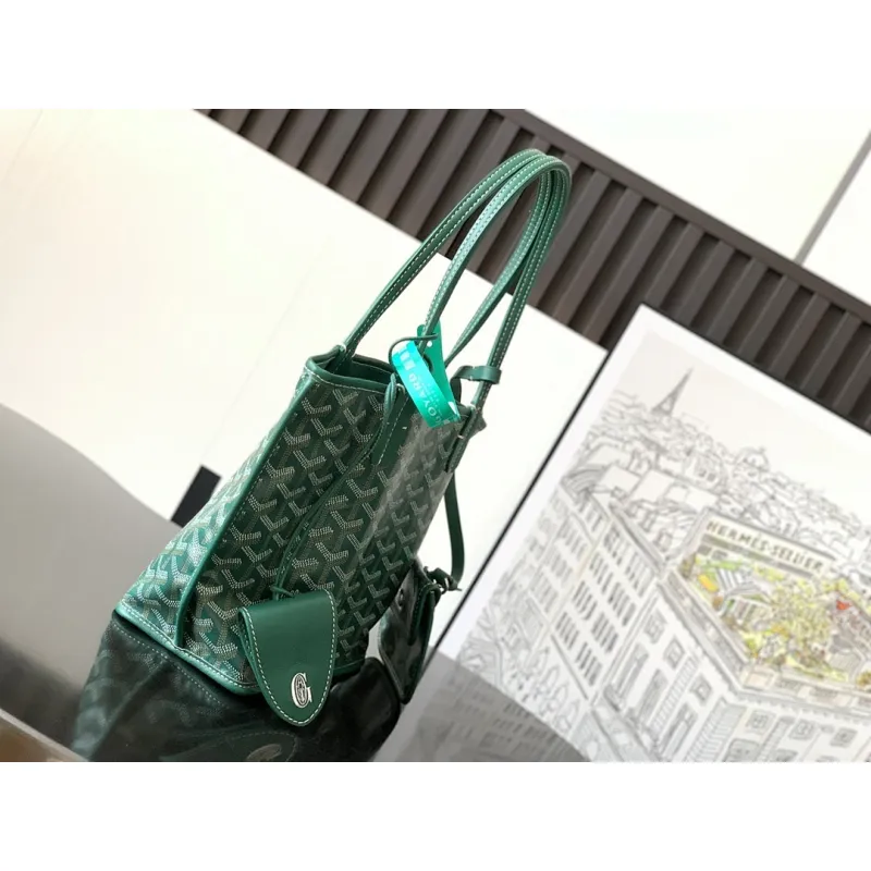 Goyard The mini bag  leather version  iconic Saint Louis bag  Mini  Bag #A59350