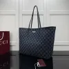 Gucci GG Denim Canvas Large Tote Shoulder Bag 38×29.5×13cm #A65011 Gucci GG Denim Canvas Large Tote Shoulder Bag 38×29.5×13cm #A65011