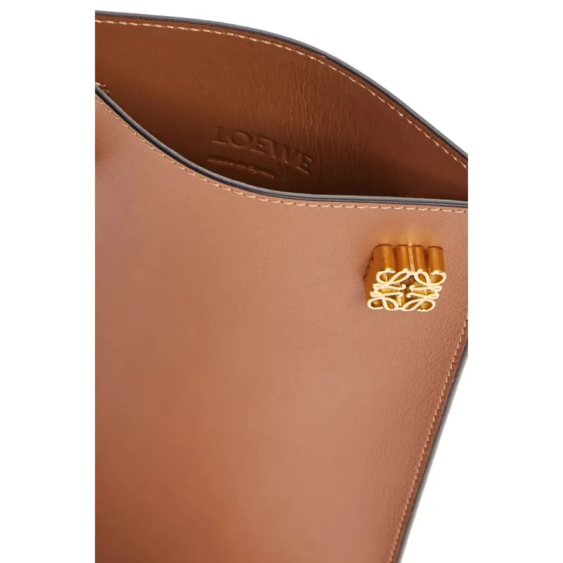 Loewe Anagram Calfskin Crossbody Bucket Bag 21×15×5cm #A65009