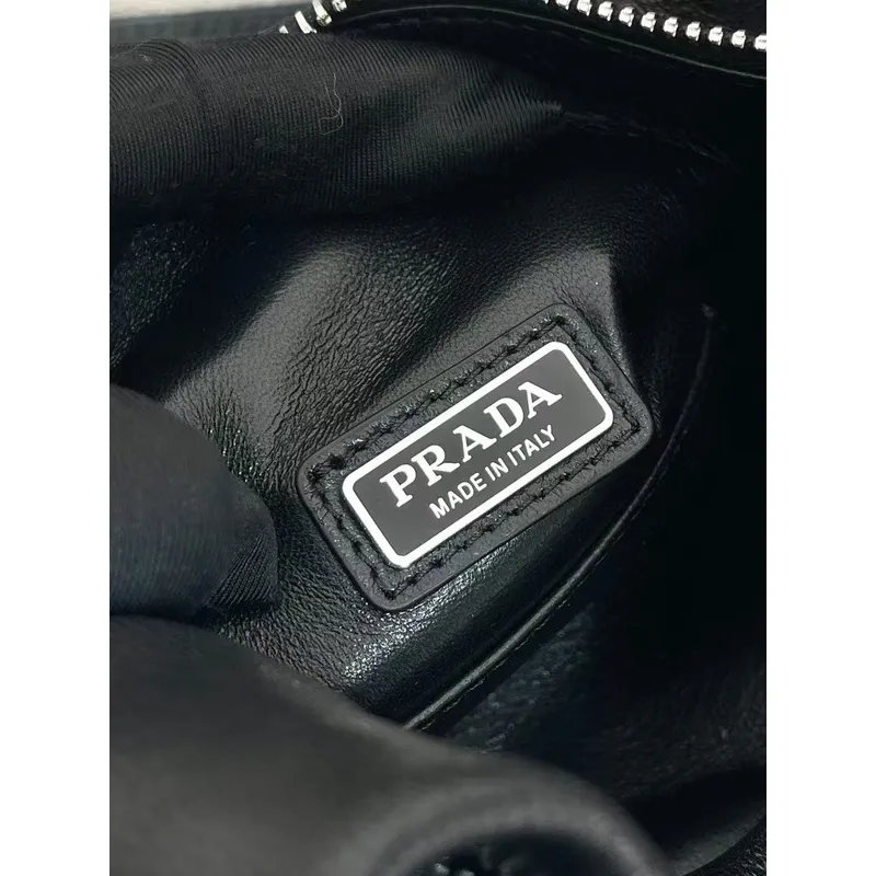 Chic Prada Barrel Bags In Suede And Leather For Fashion - Forward Styling #A49961