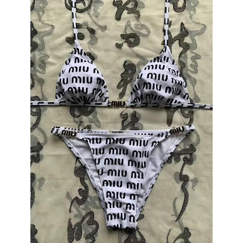 2025 new style MIUMIU swimsuit fashionable sexy women swimwear #A45932