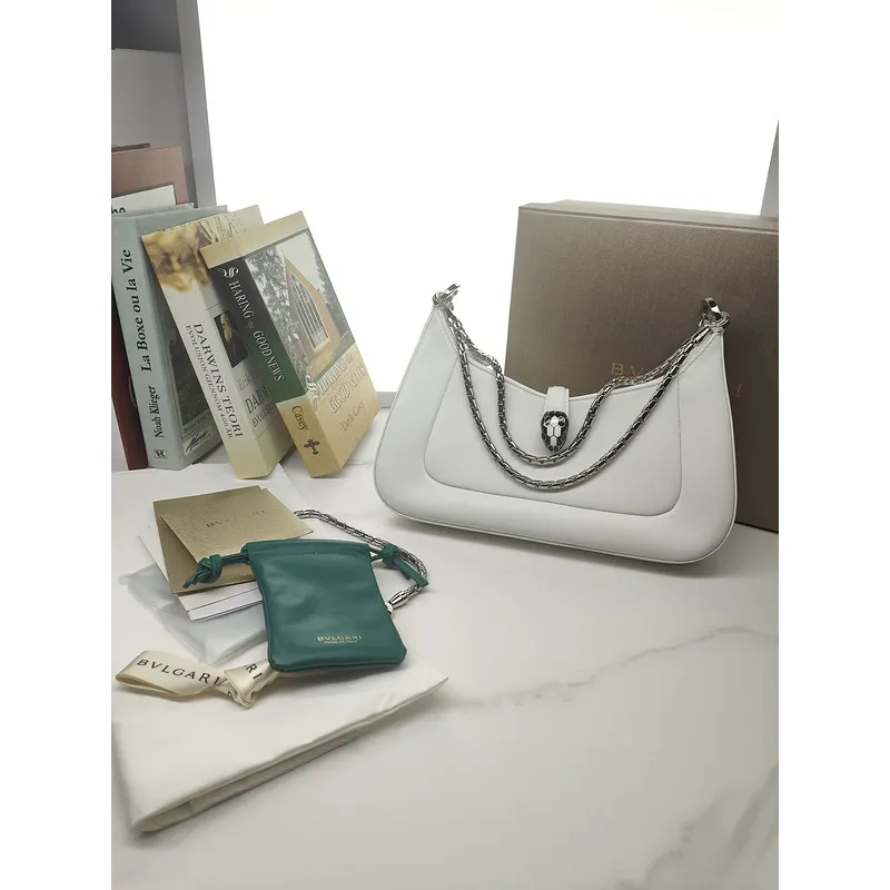 Bvlgari Serpenti Handbag Collection In Vibrant Colors And Chain Detailing #A51659
