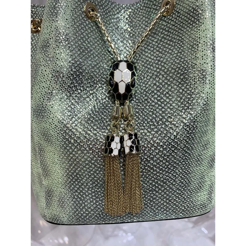 Bvlgari Serpenti Bucket Bag Collection In Distinctive Hues And Textures #A51662