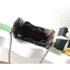 Chanel Quilted Hobo Drawstring Bucket Bag 20-22-12.5cm #A63815