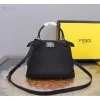 Fendi Handbag Peekaboo Mini Cuoio Romano leather Size:23*18*11cm #A49095 Fendi Handbag Peekaboo Mini Cuoio Romano leather Size:23*18*11cm #A49095