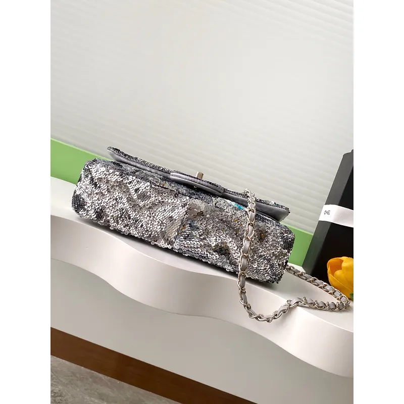 Chanel Sequined Embroidered Flap Bags In Artistic Patterns #A52509