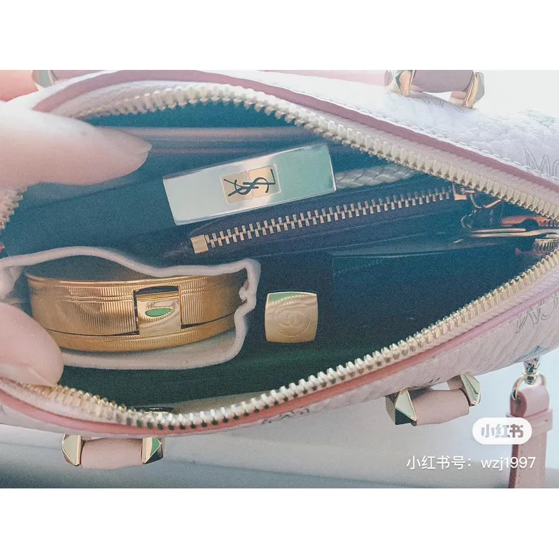 MCM Boston Pillow Bags High Quality  #A47940