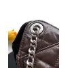 Chanel Quilted Hobo Drawstring Bucket Bag 20-22-12.5cm #A63815