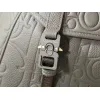 D-ior Mens Grey Embossed Leather Backpack with Signature Hardware - Luxury Fashion for Urban & Travel Essentials A205 #A57316 D-ior Mens Grey Embossed Leather Backpack with Signature Hardware - Luxury Fashion for Urban & Travel Essentials A205 #A57316