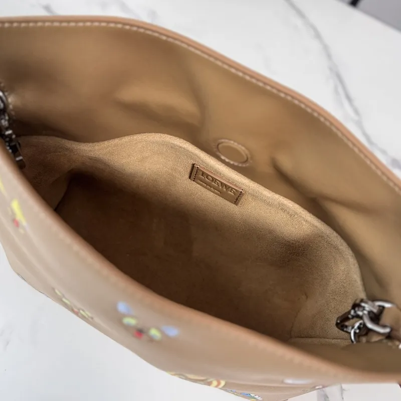 Loewe x Louis Wain Flamenco Nappa Leather Bag 23x18x9cm #A63862