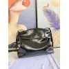 Givenchy Black Leather Shoulder Bag With Signature Hardware #A52355