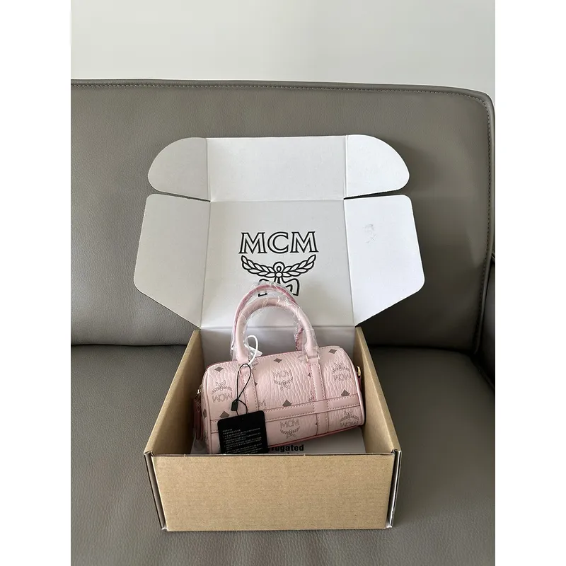 MCM Boston Pillow Bags High Quality  #A47940