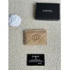 Chanel card holder with chain detail. #A45548