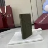 Gucci 739478 Green Leather Wallet, Top Quality, 7.5x12cm #A61852 Gucci 739478 Green Leather Wallet, Top Quality, 7.5x12cm #A61852