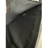 Fendi Pouch Sleek Black Leather Minimalist Logo Redefining Timeless Elegance size:30×20cm #A54204 Fendi Pouch Sleek Black Leather Minimalist Logo Redefining Timeless Elegance size:30×20cm #A54204