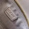 Loewe Puzzle Bag In Soft Lavender Leather With Branded Strap And Geometric Design #A50220