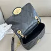 Burberry Quilted Leather Crossbody Bags With Gold - Tone Hardware size:20×7×16cm #A53756