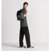 D-ior Mens Grey Oblique Canvas & Grained Leather Backpack - Stylish Luxury for Daily & Travel Use H870 #A57315