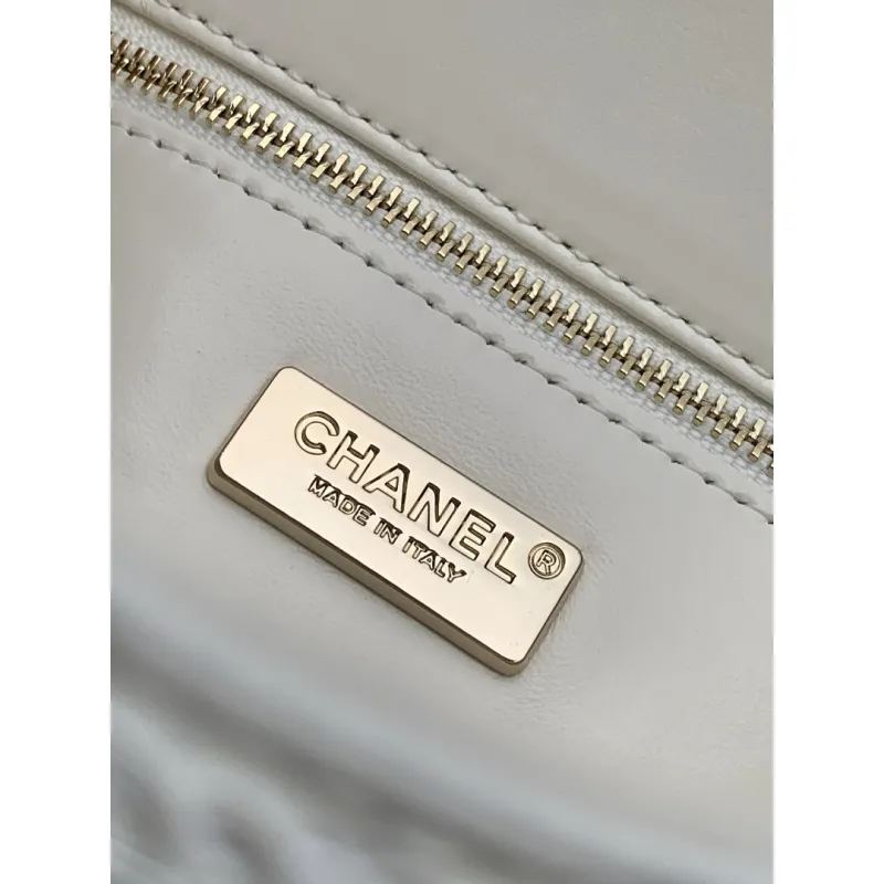 Chanel Classic Flap Tweed Chain Shoulder Bag 14-21-8cm #A63818