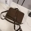 Loewe Featherlight Puzzle Suede Leather Bag 24x10.5x16CM #A63861