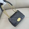 Burberry Quilted Leather Crossbody Bags With Gold - Tone Hardware size:20×7×16cm #A53756