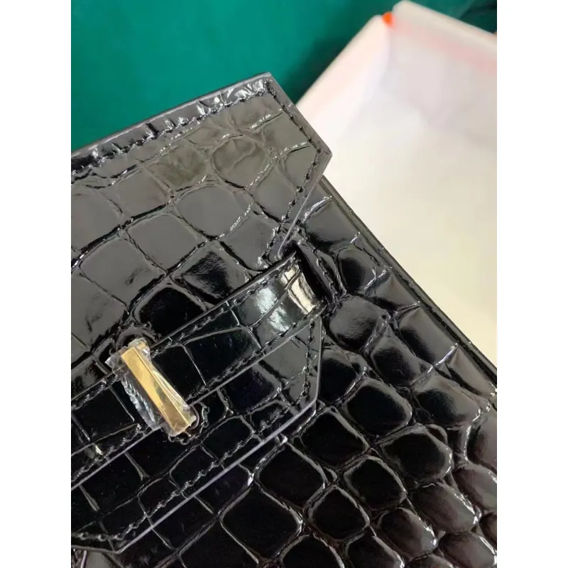 Hermes AAA handbag black #A38478 Hermes AAA handbag black #A38478