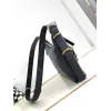 Givenchy Black Leather Shoulder Bags With Distinctive Metal Accents For Fashionistas #A52343