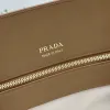Prada Leather Handbag Collection In Classic Black And Tan Tones #A51642