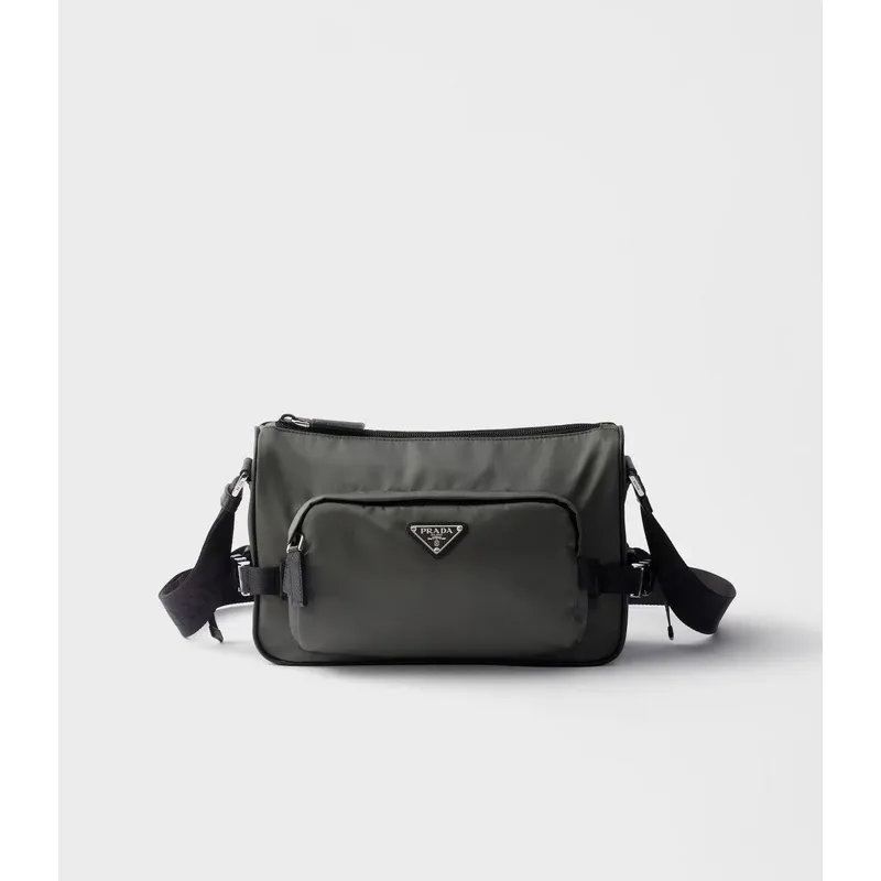 Prada Nylon Crossbody Bag: Iconic Design for Everyday Versatility size:28×17.5×10cm #A53543