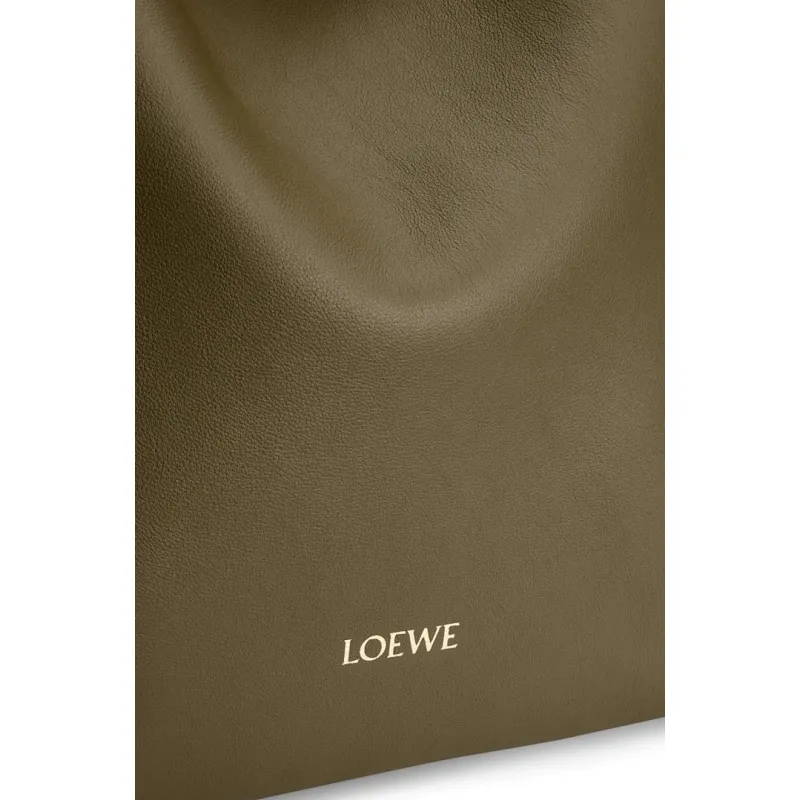 Loewe Large Flamenco Nappa Leather Drawstring Tote 38x29x14cm #A63866