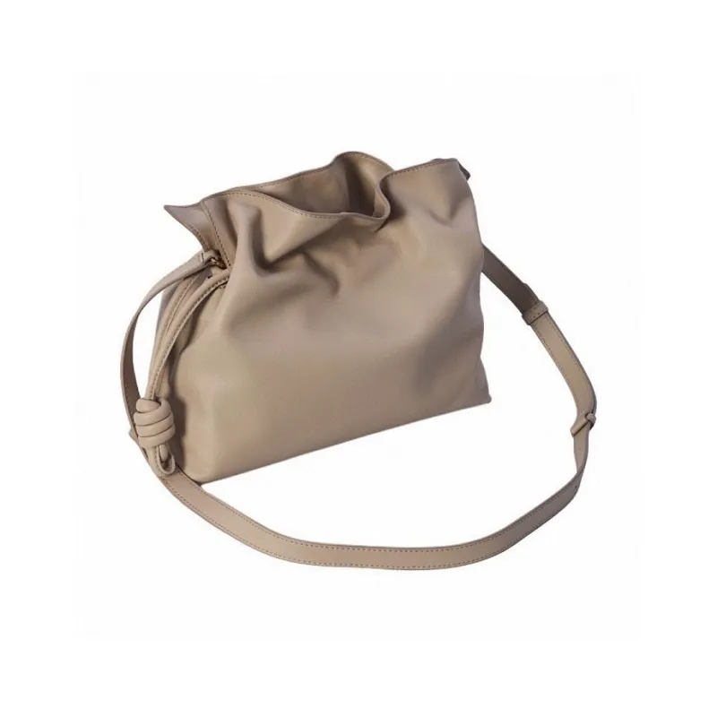 Loewe Flamenco Nappa Leather Drawstring Bag 30x24.5x10.5cm #A63851