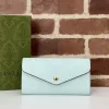 Gucci GG Embossed Leather Envelope Continental Wallet 19×10×3.5cm #A65013