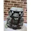 Gucci Original 690999 Backpack | Cute Cat Print GG Supreme Canvas Travel Bag #A60250