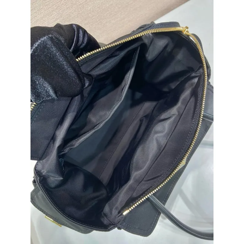 Prada Black Nylon Tote Bag 1BG596 #A55690