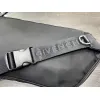 Givenchy Black Nylon Logo Emblazoned Waist Bag #A52350