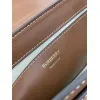 Burberry Crossbody Bag Logo Embroidered Strap &amp Leather A Nod to Heritage size:25×8×18cm #A54201