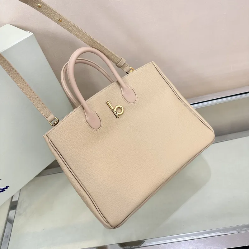Burberry - Inspired Structured Handbags in Multiple Colors and Textures size:30×13×24cm #A53906