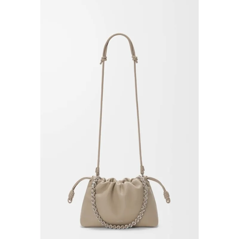 Loewe 012403 Flamenco Purse in Pebbled Calfskin Size 30x10.5x20CM #A62923