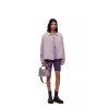 Loewe Puzzle Bag In Soft Lavender Leather With Branded Strap And Geometric Design #A50220