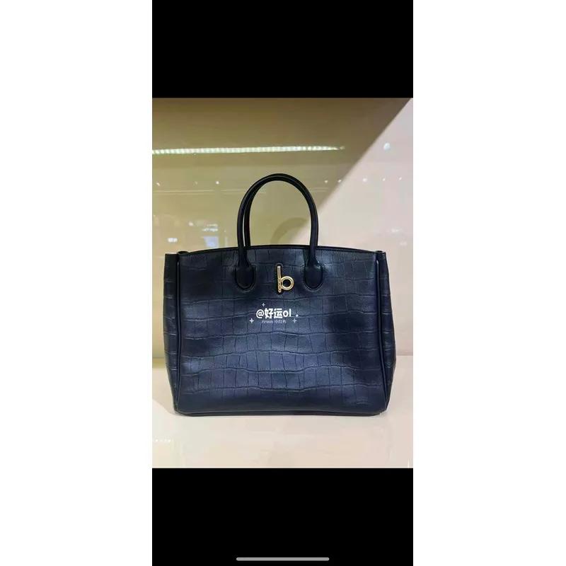 Burberry - Inspired Structured Handbags in Multiple Colors and Textures size:30×13×24cm #A53906