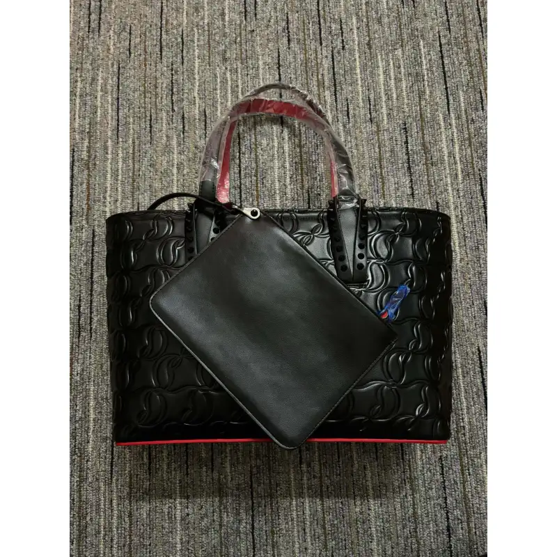 CL Redbottom handbag Black/Red #A36774