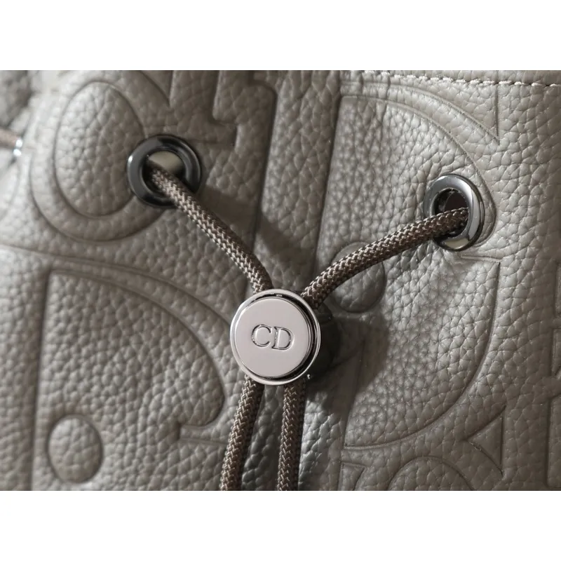 D-ior Mens Grey Embossed Leather Backpack with Signature Hardware - Luxury Fashion for Urban & Travel Essentials A205 #A57316 D-ior Mens Grey Embossed Leather Backpack with Signature Hardware - Luxury Fashion for Urban & Travel Essentials A205 #A57316