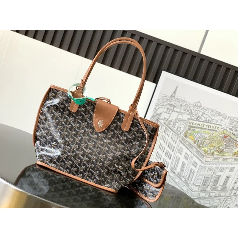 Goyard The mini bag  leather version  iconic Saint Louis bag  Mini  Bag #A59350