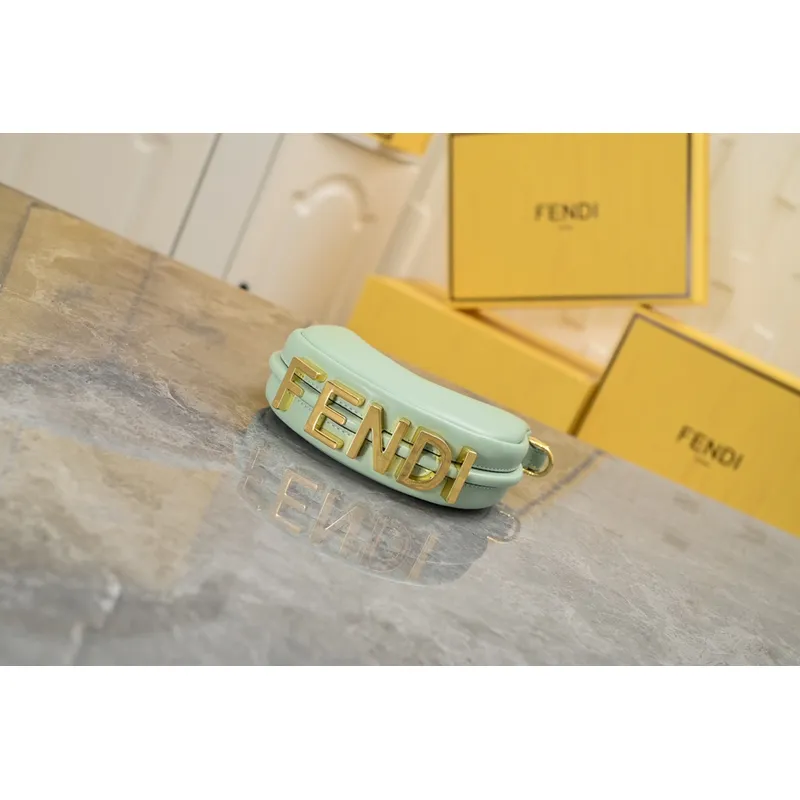 Fendi Crescent Shape Bag #A40854