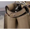 Fendi Handbag Peekaboo Mini Cuoio Romano leather Size:23*18*11cm #A49095 Fendi Handbag Peekaboo Mini Cuoio Romano leather Size:23*18*11cm #A49095
